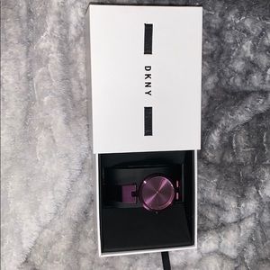 DKNY purple watch
